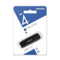 Флеш-накопитель Smart Buy Флеш-накопитель USB 4GB Smart Buy LM05 чёрный