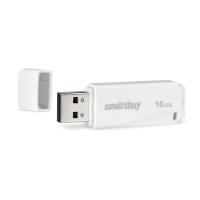 Флеш-накопитель Smart Buy Флеш-накопитель USB 16GB Smart Buy LM05 белый