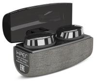 Беспроводные True Wireless вкладыши наушники HIPER TWS Kang с микрофоном, черные