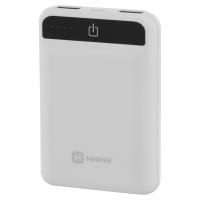 Внешний аккумулятор HARPER PB-10005 White10000 mAh