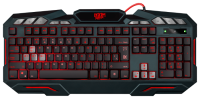 Проводная игровая клавиатура  DEFENDER Defender Doom Keeper GK-100DL