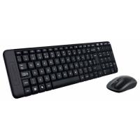Клавиатура+мышь Logitech Wireless Desktop MK220 USB